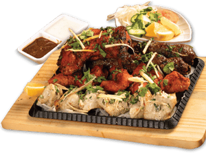 Mix BBQ Platter (with Beef Seekh Kabab)